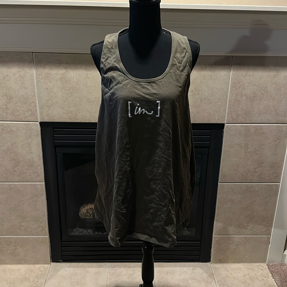 Olive Green Men’s Muscle Tee